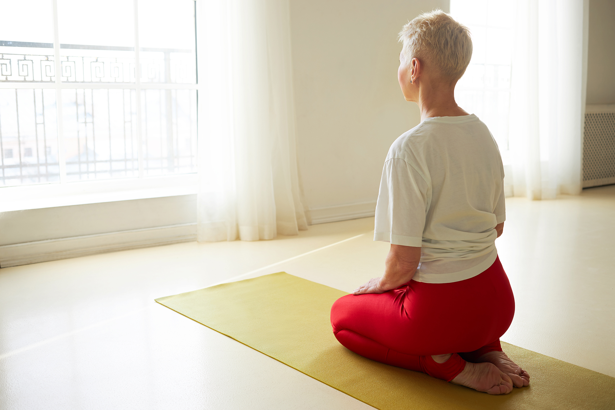 Yoga and Breathing Exercises for the Elderly